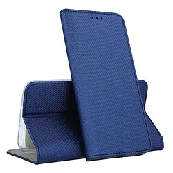 Acheter Htdmobiles Housse etui portefeuille avec coque interieure en silicone pour Motorola Edge 50 Fusion 5G + film ecran - BLEU MAGNET