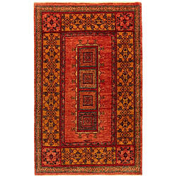 Vidal Tapis de laine 174x107 orange Kashkuli