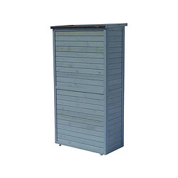 Acheter Habitat Et Jardin Armoire de jardin Space - 87 x 46.5 x 160 cm - Bleu ciel