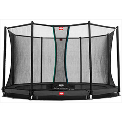 Trampoline enterré Gris 430cm Favorit + filet - BERG