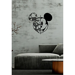 EPIKASA Décoration Murale en Métal Mickey 13 pas cher