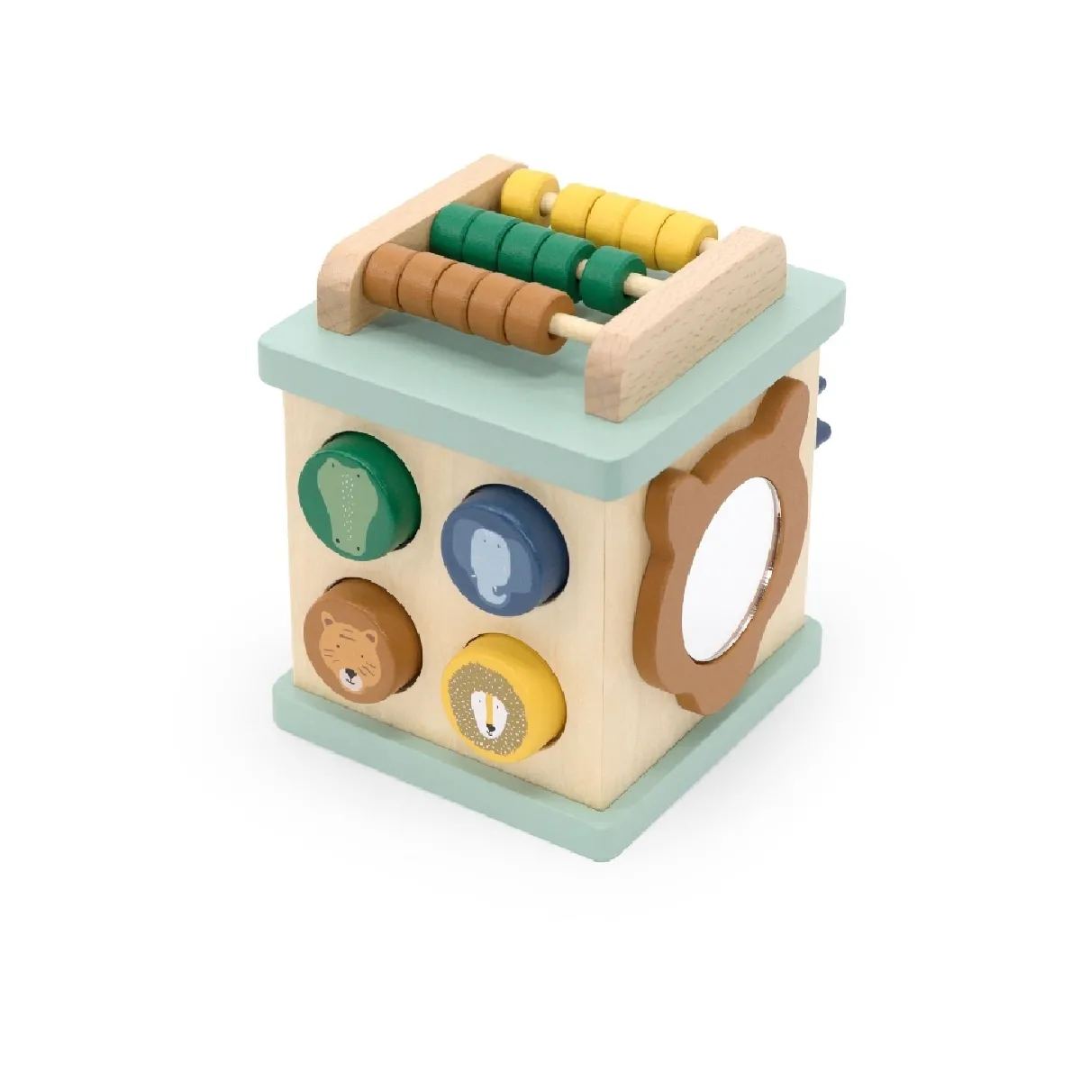 Trixie Baby Petit cube d activites en bois