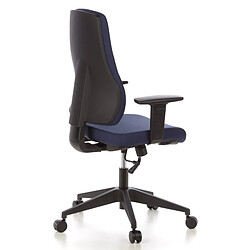 Siège de bureau / Siège pivotant PRO-TEC 100, tissu marron foncé hjh OFFICE pas cher