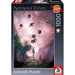 Schmidt Spiele- Natacha Einat, Planète Sehnsucht, Puzzle de 1000 pièces, 59903, Coloré