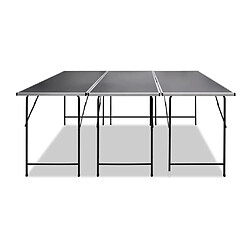 vidaXL Table à coller 3 pcs Pliable