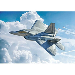 Italeri -2822 F-22A Raptor, Echelle 1:48, Model Kit, Modele en plastique a monter, Modellisme, Couleur Gris, IT2822 pas cher