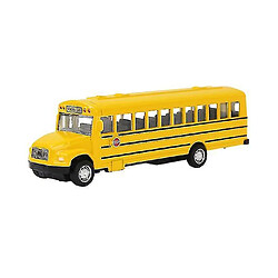 Universal MINI PUTH Back Sliding Alloy School Bus, Modèle de voiture de simulation