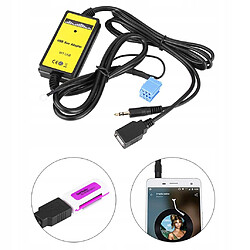 GUPBOO Adaptateur de voiture Qiilu USB aux-in,JL367 pas cher