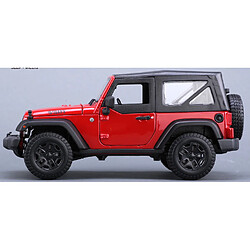 Avis Universal 1: 18 Jeep statique moulée sous pression collection modèle voiture jouet | Voiture jouet moulée sous pression (rouge)