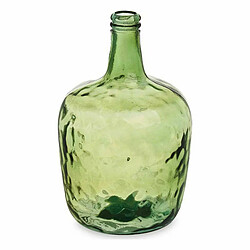 Gift Decor Bouteille Lisse Décoration Vert 22 x 37,5 x 22 cm (2 Unités)