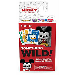 Funko Quelque chose de sauvageA Disney Mickey & Friends - Jeu de cartes Mickey Mouse - chaussette de NoAl