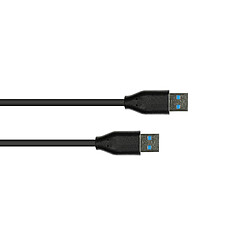 Good Connections USB 3.2 Gen.2 Anschlusskabel 0,5m St. A/ St. A schwarz