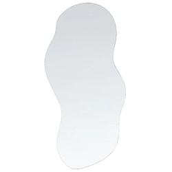 Beliani Miroir AUXERRE 80 cm Argenté