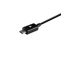 Wewoo Câble noir pour Samsung Galaxy, Huawei, Xiaomi, LG, HTC et autres smartphone 20 cm Micro USB à Micro USB de partage de puissance de la batterie,