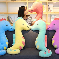 Universal (rose) 80 cm Giant Seahorse Plux Toys Colorful Soft Soft Plux Doll Kawaii Room Decor Cartoon