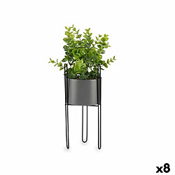 Ibergarden Plante décorative Eucalyptus Métal Plastique 14 x 40 x 14 cm (8 Unités)