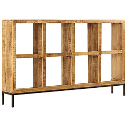 vidaXL Buffet 160x25x95 cm Bois de manguier massif 