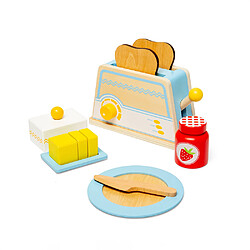 Bigjigs Toys Ensemble de petit-déjeuner en bois