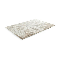 Vente-Unique Tapis shaggy à poils longs ultra doux - 200 x 290 cm - Beige - DOLCE pas cher