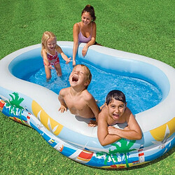 Piscine Enfant Paradise Lagoon 262cm Bleu