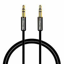 Câble Audio Jack (3,5 mm) Akashi ALTJ 35 B 1 m Noir