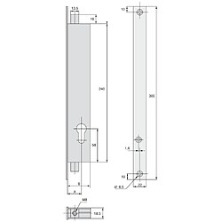 Avis Serrure 2 points variaxe 36 mm - STREMLER - 2271.36.0