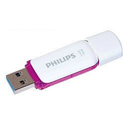 Philips Clé USB 2.0 Snow Edition - 64Go - PHM64GBS2 - Blanc/Violet