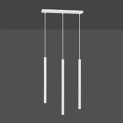 EPIKASA Suspension Selter, Blanc, Acier, 45x120x6 cm