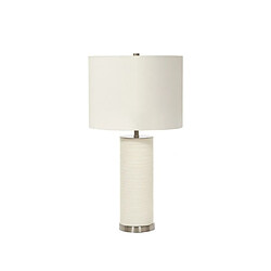 Elstead Lighting Lampe de table Ripple Porcelaine Blanc