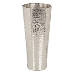 BigBuy Home Vase 19 x 19 x 43 cm Métal Argent