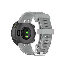 Bracelet en silicone gris pour votre Garmin Forerunner 45/45S