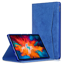 Etui en PU Poche avant avec support bleu pour votre Lenovo Tab P11 Pro TB-J706F/J716