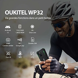 Oukitel WP32 Android Smartphone(2023) Noir- 5.93" 128Go dual sim (300g)