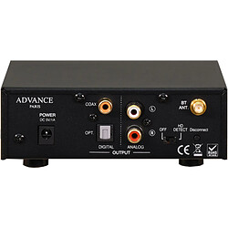 Advance Paris WTX-Tubes Noir - Récepteur Bluetooth