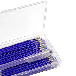 Acheter 40pcs Stylos Effaçables à Chaud Recharges De Tissu Effaçable à Chaud Marquant Des Stylos Bleu