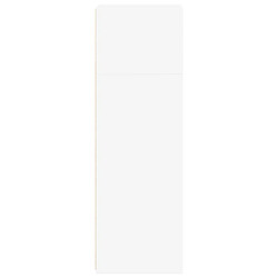 Acheter vidaXL Buffet blanc 40x41x124 cm bois d'ingénierie