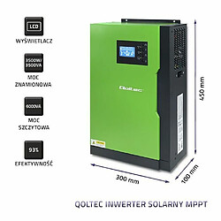 Avis Qoltec 3,5kW , 100A , 24V , MPPT , Sinus