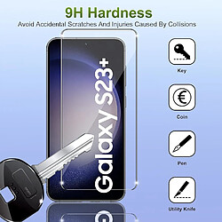 Verre Trempé pour Samsung Galaxy S23 Plus (6,6") [Pack 3] Film Vitre Protection Ecran Little Boutik®