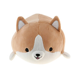 Peluche douce en peluche Shiba Inu pour enfants marron