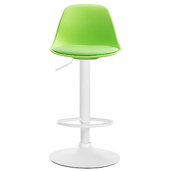 Acheter Non Tabouret de bar Kiel simili cuir blanc