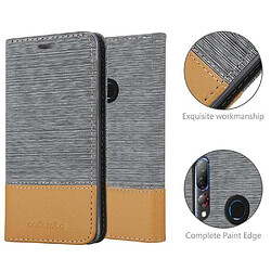 Cadorabo Coque HTC Desire 19 PLUS Etui en Gris pas cher