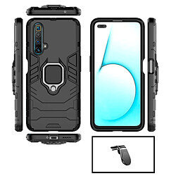 PHONECARE Support Magnétique L Conduite en Toute Sécurité + Coque Protection Militaire Anti-Impact pour Realme X3 ZOOM