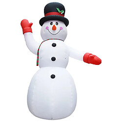 vidaXL Bonhomme de neige gonflable avec LED IP44 600 cm XXL