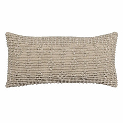 BigBuy Home Coussin Coton Beige 30 x 60 cm