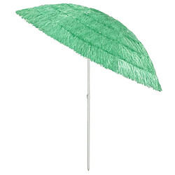 Acheter Helloshop26 Parasol de plage hawaii 240 cm vert 02_0008392