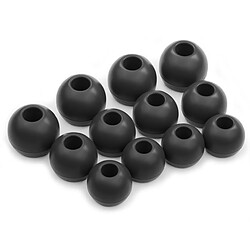 OKULI 12 x Écouteurs en Silicone Embouts d'oreilles pour BEATs Studio Buds, Fit Pro Casque Écouteurs en Noir