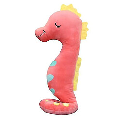 Universal (rose) 80 cm Giant Seahorse Plux Toys Colorful Soft Soft Plux Doll Kawaii Room Decor Cartoon