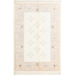 Vidal Tapis de laine 183x122 beige Darya