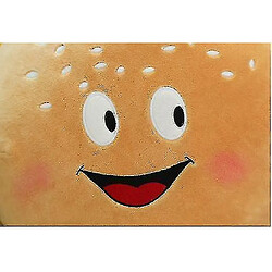 Universal 30 cm Cartoon Toast Hamburger Pizza Pop Corn Chips Drumstick Smile Food Toy farcis