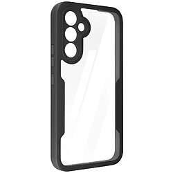 Avizar Coque 360° pour Galaxy A34 5G Dos Rigide Protection Écran Souple Contour Noir